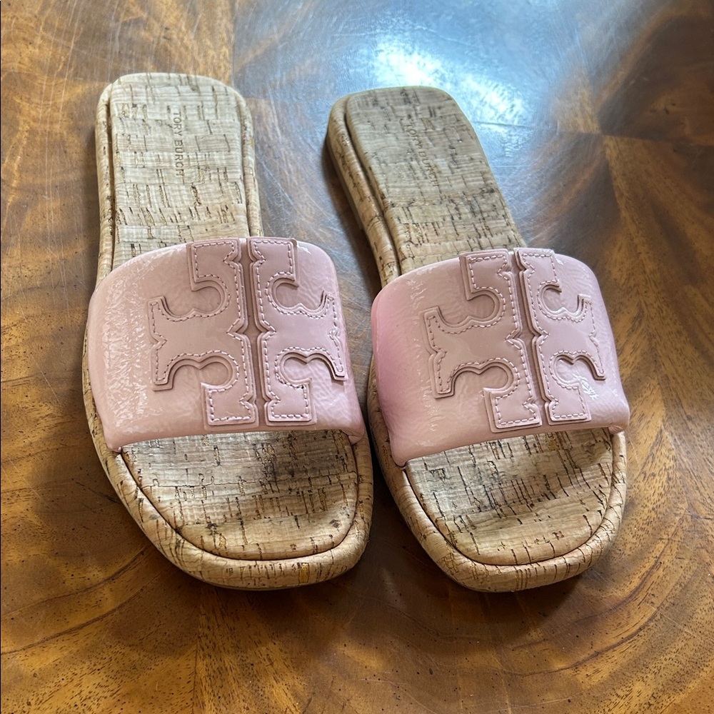 Tory Burch pink slides